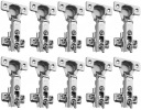 Kovový nábytkový hrncový pánt do šatníkových skríň, 10 ks