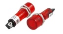ČERVENÉ SVETLO 12mm/230V AC