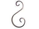 ŠPIRÁLOVÝ PRVOK TYP S H230, B120 60, 12x6MM