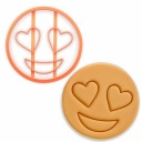Vykrajovacia forma PREMIUM VALENTÍN pre EMOJI Cookies In love VALENTÍN