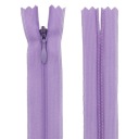 KRYTÉ Zipsy 20cm SVETLO FIALOVÁ 1 ks.