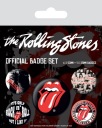 Značkové špendlíky The Rolling Stones Classic 5 ks