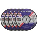5x KOVOVÉ REZNÉ KOTÚČE 115 x 1,2 MM DISKY 115 SILNÉ