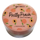 Max & More Matte Transparent Loose Blending Powder Peach 22 gramov