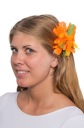 HAWAIIAN ECO ORANGE FLOWER CAP CA267