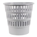 KANCELÁRSKE PRODUKTY prelamovaný odpadkový kôš, 16l, sivý