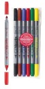 Obojstranné fixky Fibracolor Bipunta 6x