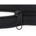 ČIERNA páska na zips, špirála, 3mm, 25 zipsov + 10 metrov