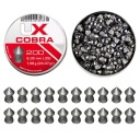 Diabolo pelety Umarex Cobra Pointed Ribbed 6,35 200
