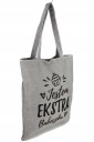 Nákupná taška EXTRA BABBIE! Šedá