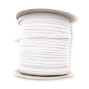 Ploché biele spodné prádlo elastické 7mm - PEGA