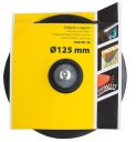 Euro kotúč so suchým zipsom pre vrták 125 mm