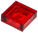 LEGO 3070b 3070 Plochá dlaždica 1x1 dlaždica Trans Červená 3003941 6254248