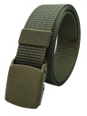Nohavicový opasok, 4 cm, dĺžka 120 cm, olivová/khaki