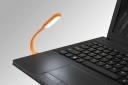 USB LED lampa 1,2W 5VDC 100lm Laptop oranžová, ideálne ako DARČEK