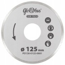 Diamantová píla CER-TECH 125x22,23 GLOBUS