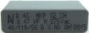 Arcotronics Fólia 0,47uF 470nF 20% 560V DC 10ks