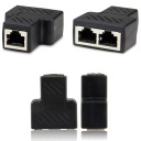 Rozbočovač siete RJ45, adaptér, 1 ks, 1 pol.