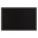 čierny základný košík dno 34x52cm HDF obdĺžnik