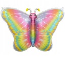 Pastelový fóliový balónik BUTTERFLY dekorácia BUTTERFLY narodeninová oslava BIG HEL