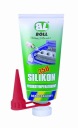Boll vysokoteplotný silikón červený 80 ml