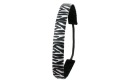 Ivybands Čelenka do vlasov ZEBRA BLACK&WHITE IV