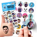 MEGA SADA NÁLEPOK + KVALITA TETOVANIA LIONEL MESSI
