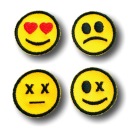 Patch APLIKÁCIA Patch set EMOT 4 ks.