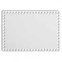 biely základný košík dno 22x31cm HDF obdĺžnik