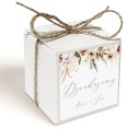 Ďakujem box Wedding 2 PERS fondán. VZORKY