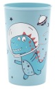 HRNČEK S POTLAČOU PRE DETI 250ML MODRÝ DINOSAUR