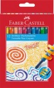 Faber-Castell twist-up voskovky, 12 farieb