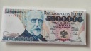 Čokoládová bankovka 5 000 000 zlotých Sienkiewicz