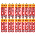 SUPER ZAŤAŽNÉ KODAK ZINOK-UHLÍKOVÉ BATÉRIE AAA 1,5V 20 KS