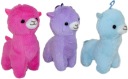 Maskot lamy alpaky 3 farby - 15cm