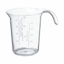 Plastový hrnček s odmerkou, kuchynská odmerka, 0,5l