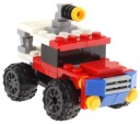Stavebné bloky City 2v1 hasičský robot