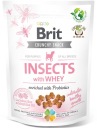BRIT CARE Crunchy Snack Puppy Insects Whey 200g