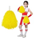 Pom pom CHEERLEADER pompony CHEERLEADER outfit ŽLTÉ