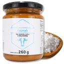 Kajmak BEZ PRIDANÉHO CUKRU s morskou soľou Fudge Masa Cheat pre KETO POLDER