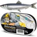 Sleď Po Gdańsk v ochutenom repkovom oleji v plechovke 170g KIER