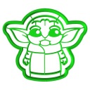 Vykrajovač na sušienky Baby Yoda Star Wars
