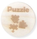 DREVENÝ TANIEK PUZZZLE TANIEK PRE ZÁSUVKOVÚ SKRIŇU TANIERE