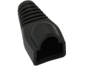 RJ45 ZÁSTRČKA GUMOVÁ KRYTKA (8P8C) ČIERNA 20 KS