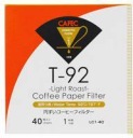 CAFEC LIGHT kužeľový papierový filter biely pohár1 40