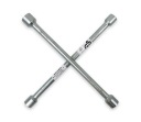 KĽÚČ NA KOLESY 17X19X21X23 SILVERTOOLS CROSS CROSS