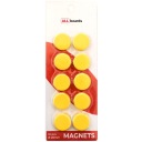 Magnety na dosky 20 mm - 10 ks ŽLTÉ