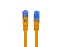 Patchcord - Ethernet sieťový kábel 0,5m kat.6A S/FTP oranžový Lanberg