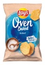 LAY'S RÚRA PEČENÉ Pečené lupienky solené soľou 110G MENEJ TUKU