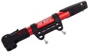 Enero BICYCLE PUMP, ručná, s rukoväťou, 4,8 bar, červená